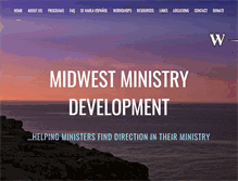 Tablet Screenshot of midwestministrydev.org